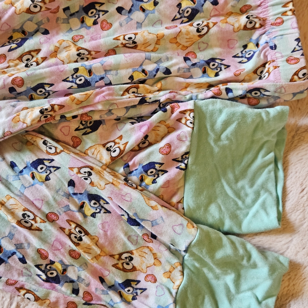 Little Snuggles By Charlies Project Bluey And Bingo Pajamas - Picture 3 of 6